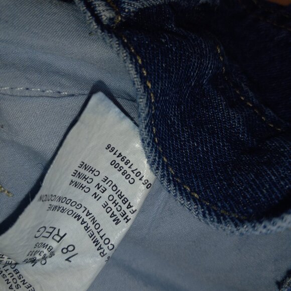 Wrangler Boys 18 Jeans Cargo Pockets Hidden Pockets Blue ATG47 - Picture 3 of 7